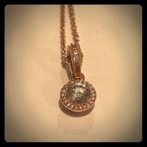 Pandora Necklace Rose Gold